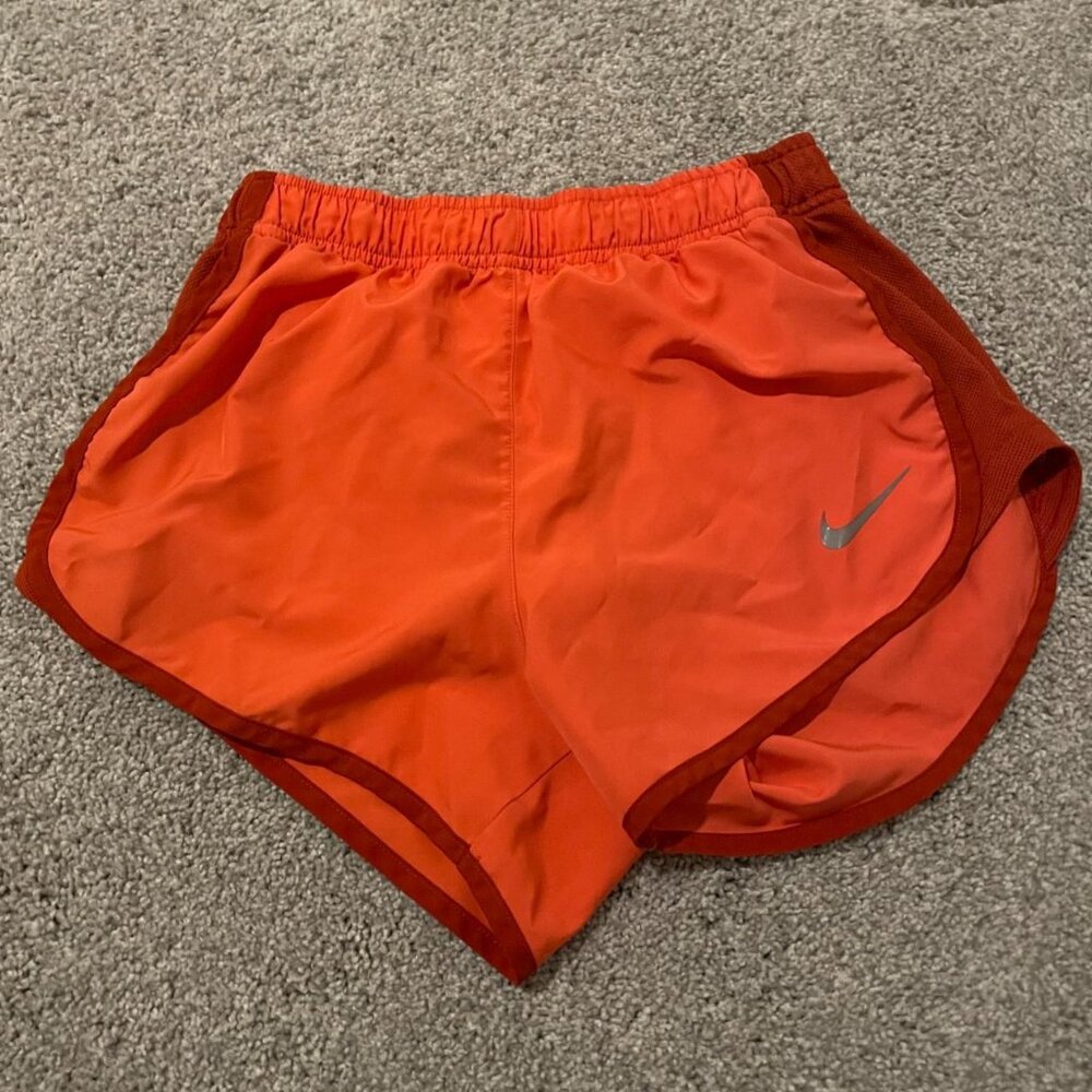 Nike Orange Shorts- Women's XS